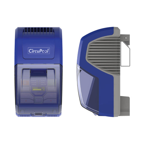 Circupool 45,000-gallon capacity supports mid-size to large residential pools.