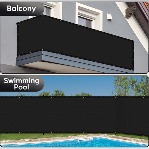 Cisvio custom size privacy screen fits your yard with precise measurements.