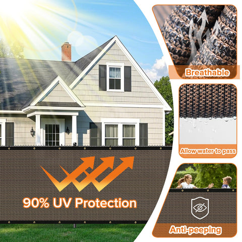 Cisvio foldable privacy screen storage enables quick dry and compact storage when not in use.