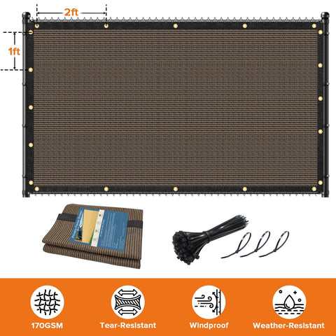 Cisvio patio and balcony installation demonstrates quick setup for private outdoor spaces.