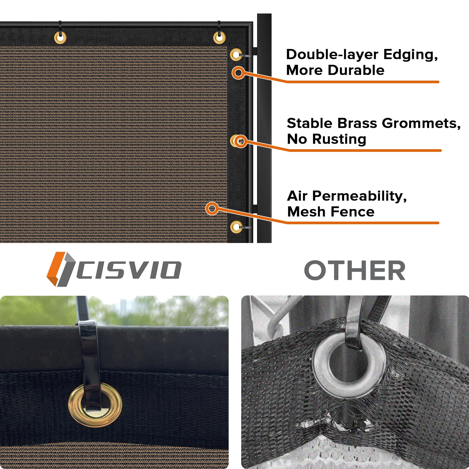 Cisvio pool deck privacy screen enhances privacy near the water.