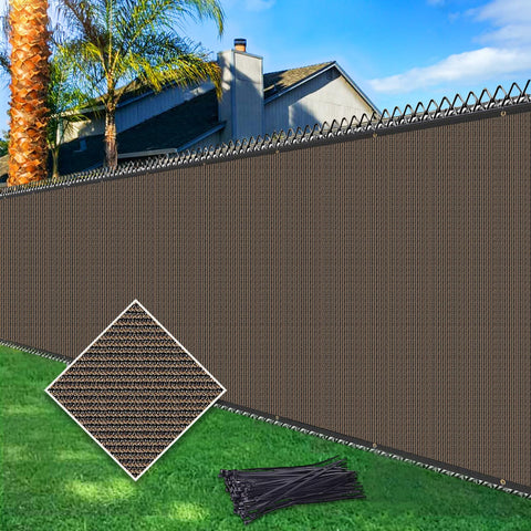 Cisvio versatile fence screen adapts to yards, patios, balconies, and construction sites.
