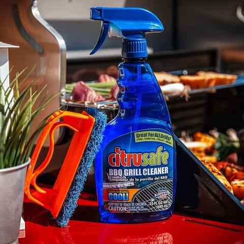 Citrusafe citrus-based degreaser action delivers powerful cleaning without harsh chemicals.