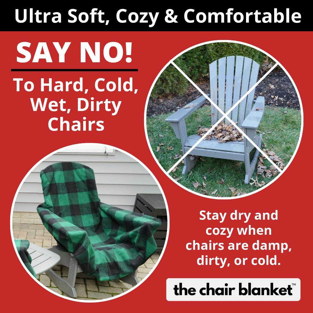 CITYBONFIRES Chair Blanket carry pouch included for easy storage and transport