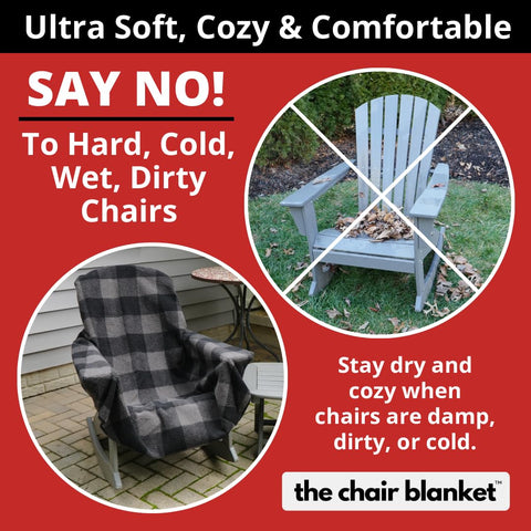 CITYBONFIRES chair blanket carry pouch makes transport and storage easy.