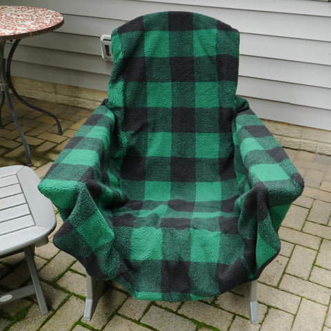 CITYBONFIRES Chair Blanket easy-clean surface for quick maintenance