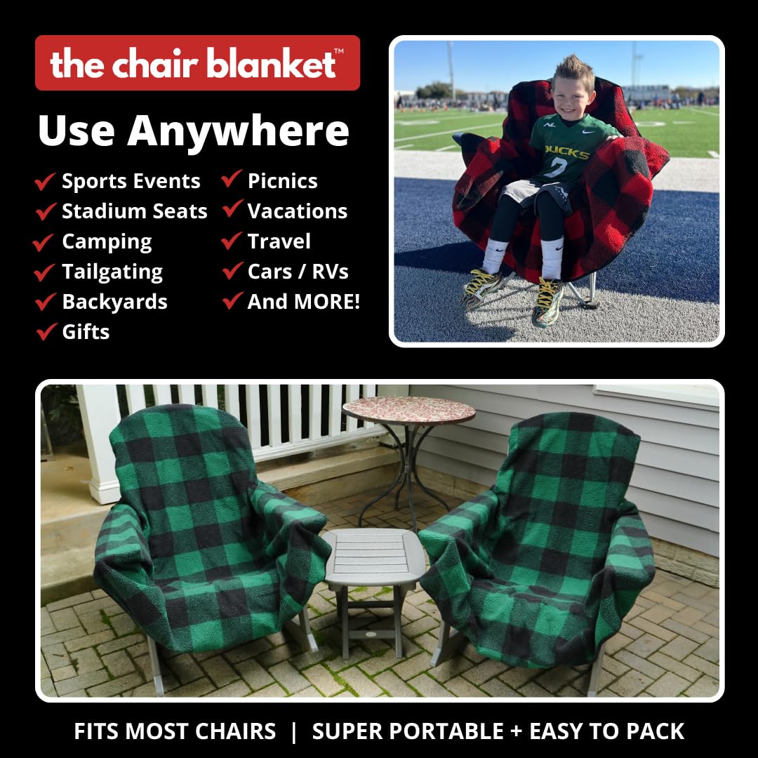 CITYBONFIRES Chair Blanket outdoor chair cover guards against damp and dirt