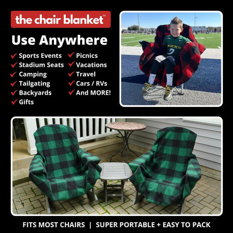 CITYBONFIRES Chair Blanket outdoor chair cover guards against damp and dirt
