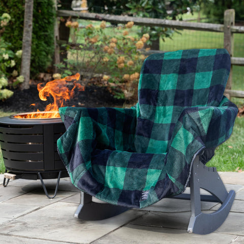 CITYBONFIRES Chair Blanket reversible waterproof, protects chairs from spills and rain