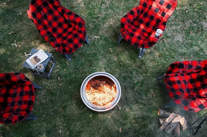 CITYBONFIRES Portable cover for travel, camping trips, and backyard gatherings.