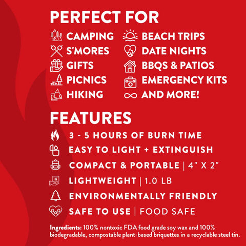 City Bonfires no-ash smoke cleanup emphasizes mess-free outdoor moments