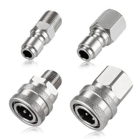 Ciunura quick connect kit for 3/8 inch hoses enabling fast nozzle changes