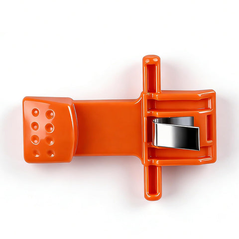 Ciuouient lockout lever and battery latch prevents accidental startup during maintenance