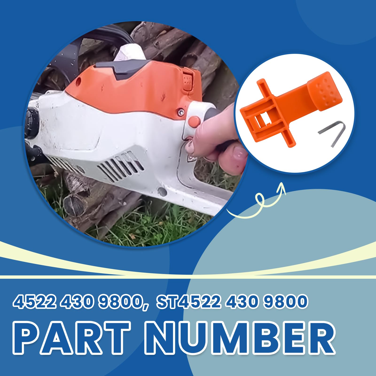 Ciuouient compatibility with Stihl BGA57 ensures reliable fit