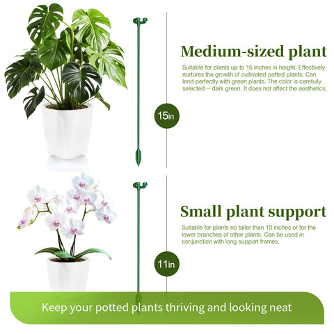 CJEBXRC ready 15-pack kit for quick, secure plant support in any planter or bed