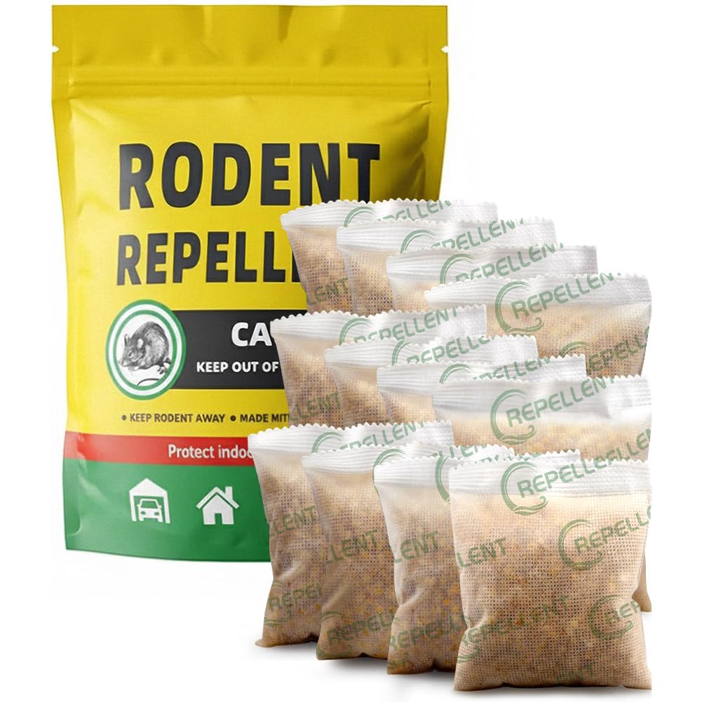 CJEIWYA rodent-repellent peppermint ball deters mice and rats at home.