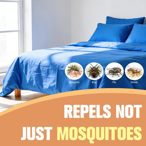 CJEIWYA citronella peppermint blend deters mosquitoes in garden