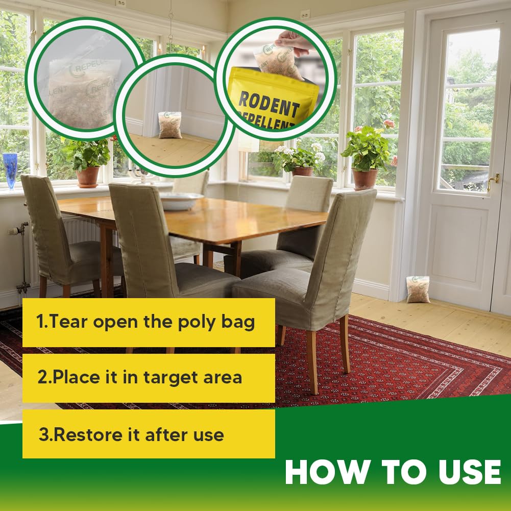 CJEIWYA rodent-repellent garage guards storage spaces against rodent intrusion