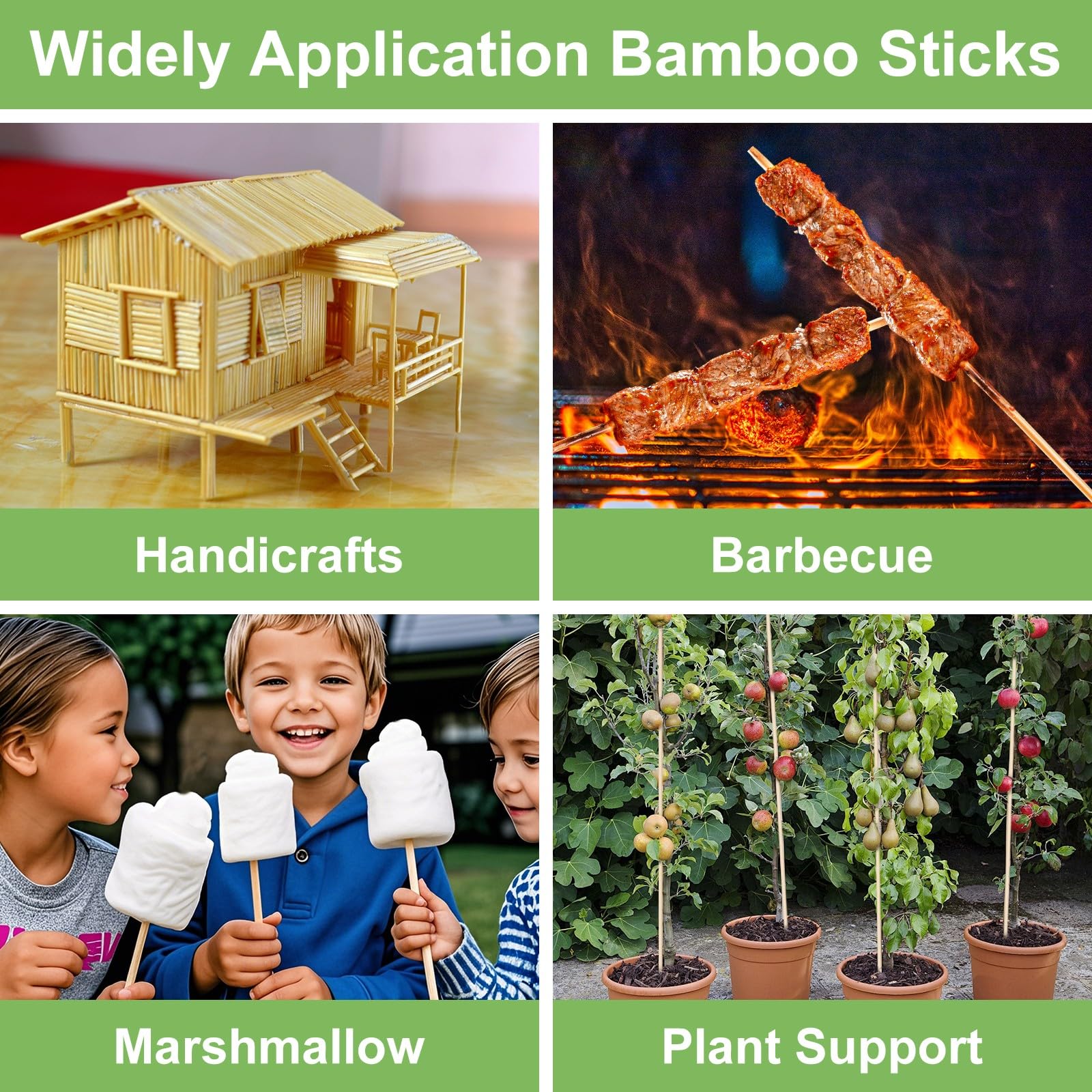 Pack includes 40 stakes for diverse garden tasks