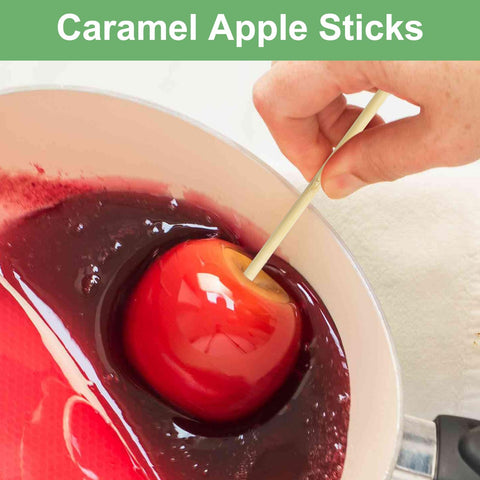 CJFocus multipurpose bamboo skewer ideal for cake pops and kebabs.