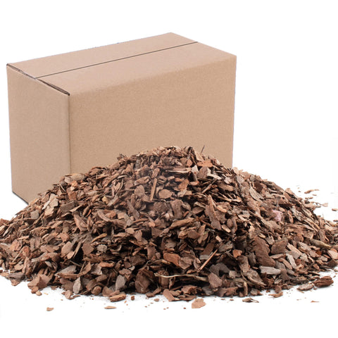 CJGQ 3qt orchid bark pack ready for potting and mulching