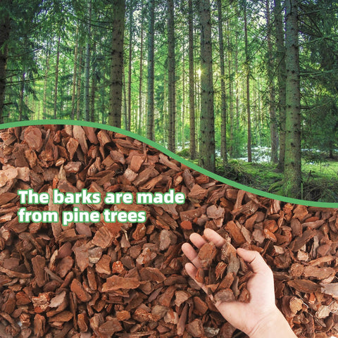 CJGQ pine bark chips 1-2 inch for airflow and drainage