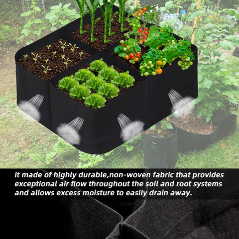 CJGQ potato-friendly garden bag for growing vegetables in small spaces.