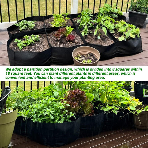 CJGQ two-pack garden bed bundle fits small to medium patios