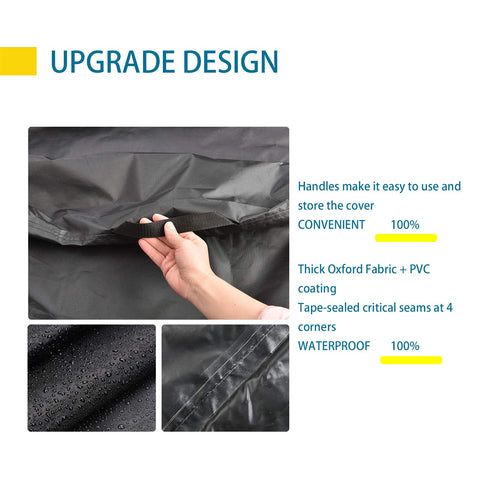 CKCLUU waterproof PVC coating shields against rain and coastal spray.