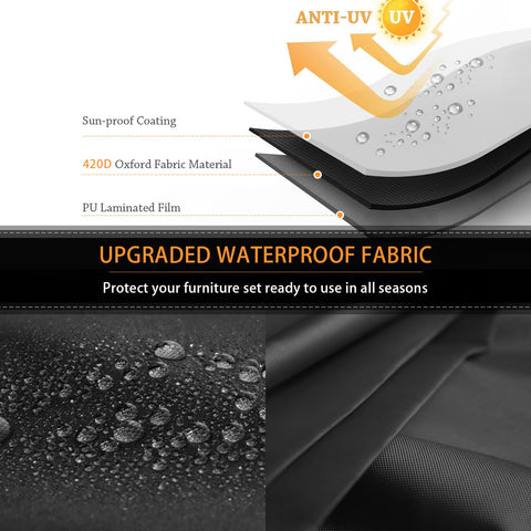 CKCLUU cover secured with windproof buckles and elastic hem in windy conditions