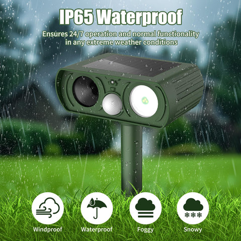 CKCOEO IP65 waterproof housing withstands rain and snow for outdoor use