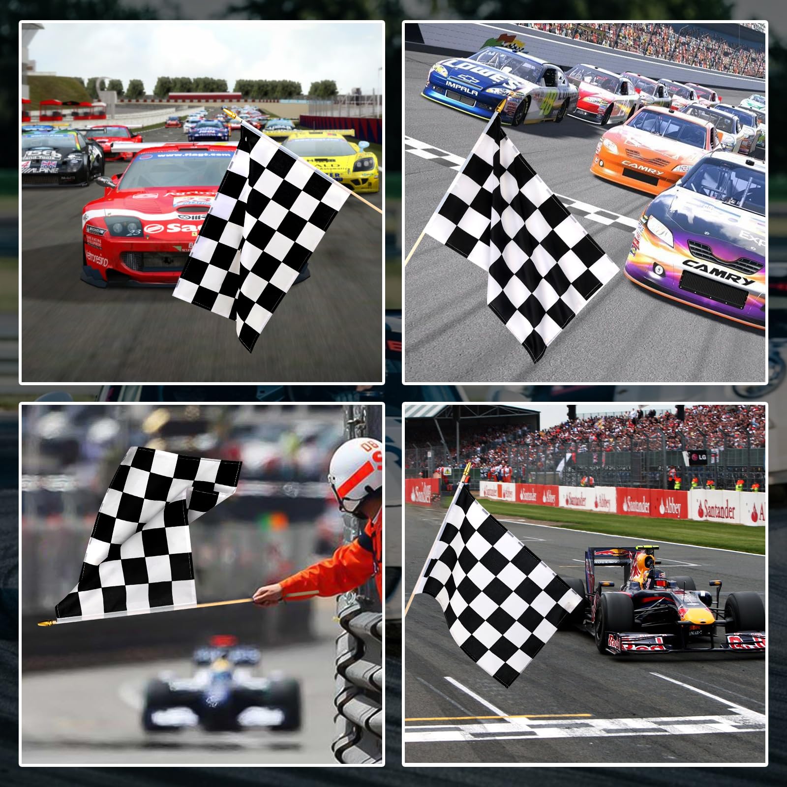 Ckexin wooden stick 24 inches helps secure flags.