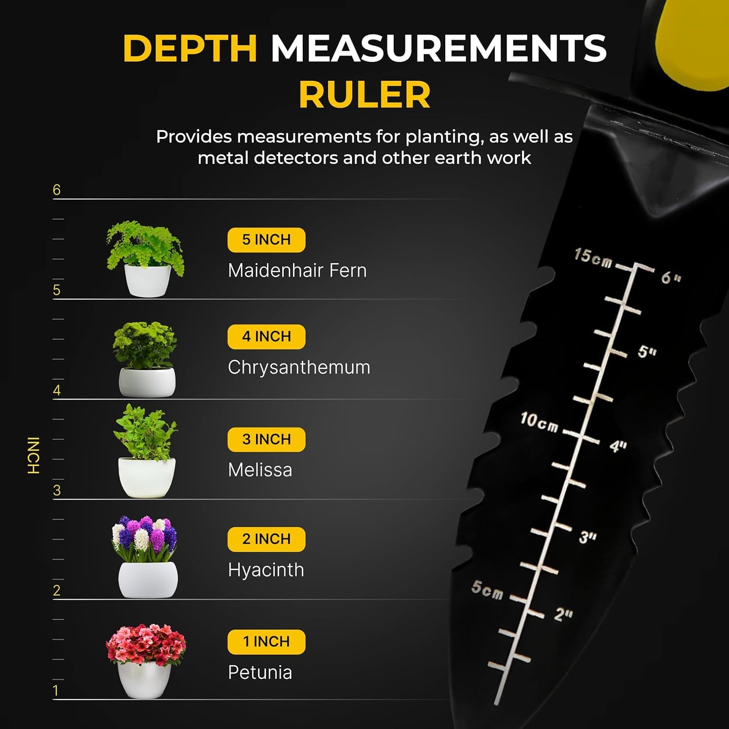 CKG heavy-duty digging tool ideal for treasure hunting and gardening tasks.