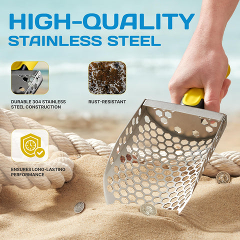 CKG multi-terrain digging tool handles sand, gravel, and soil