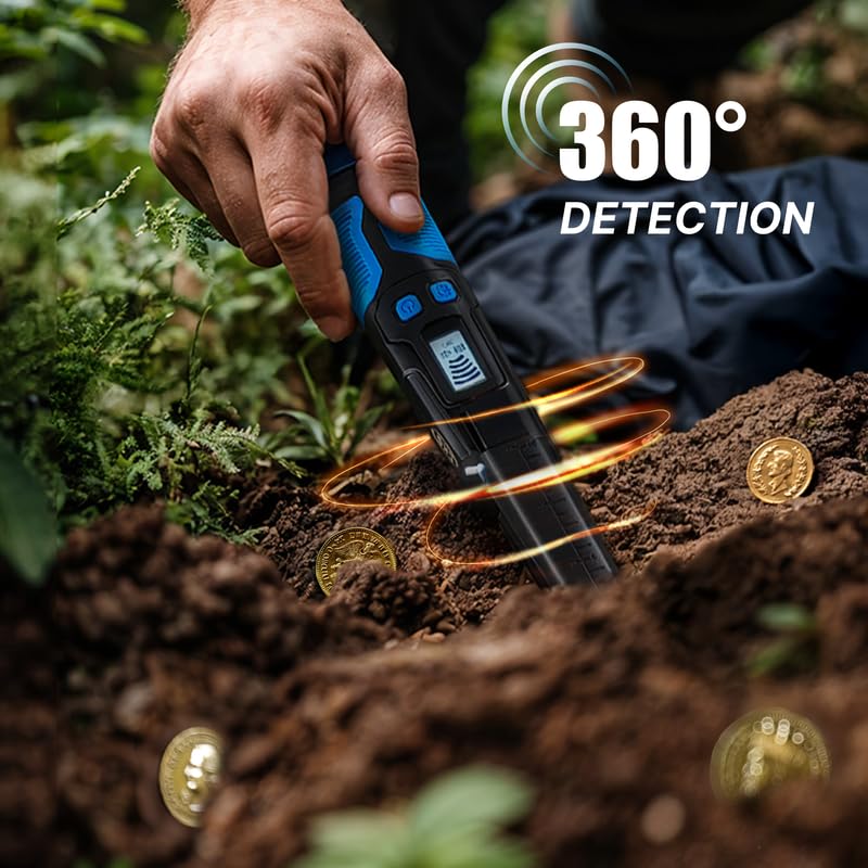 CKG pinpointer dual-mode sensitivity for versatile treasure hunting scenarios