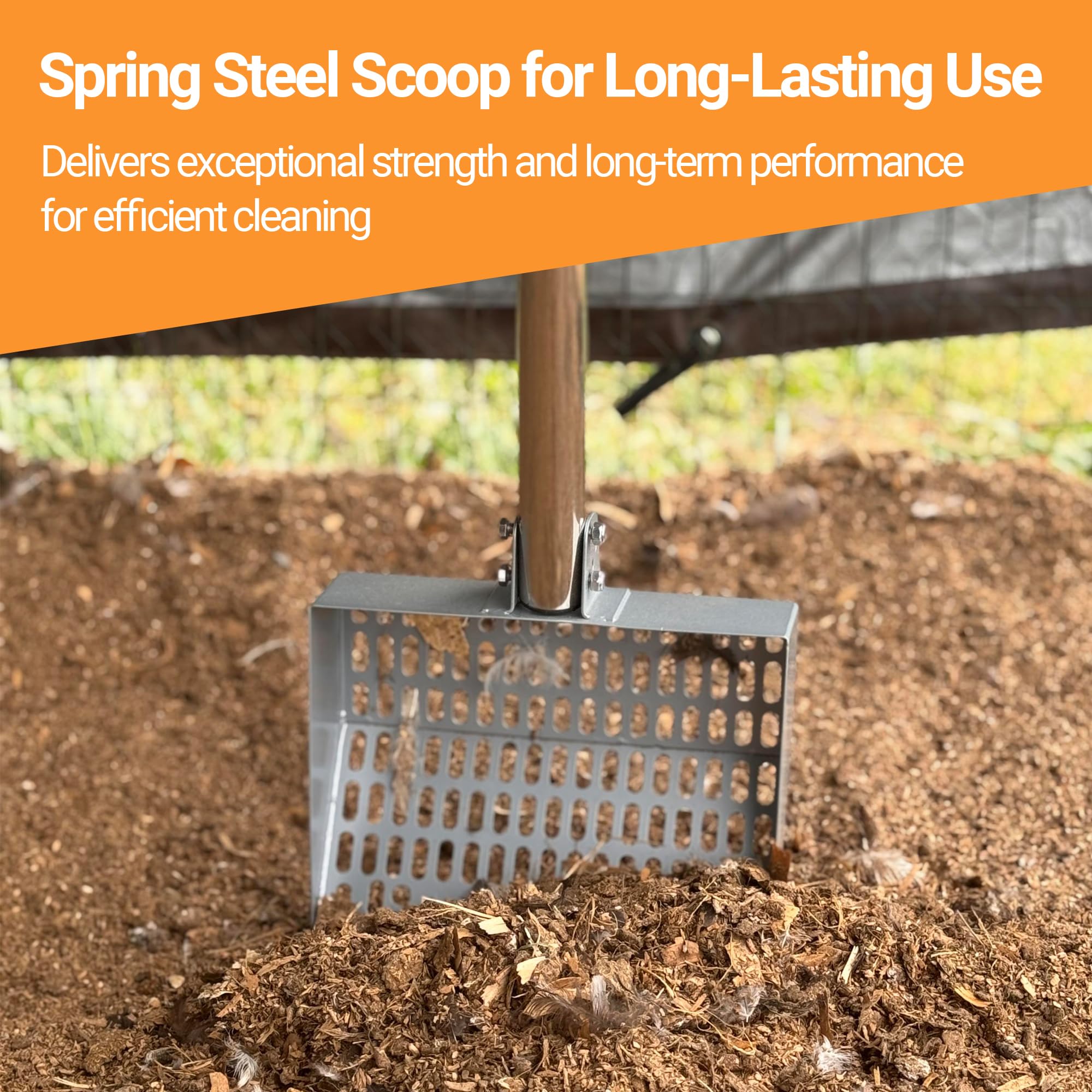 CKLT Rust Resistant Spring Steel for daily coop use