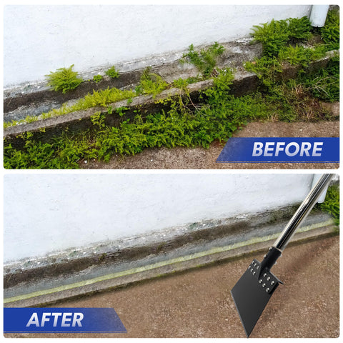 CKLT concrete crack cleaning with sharp blade for precise edging