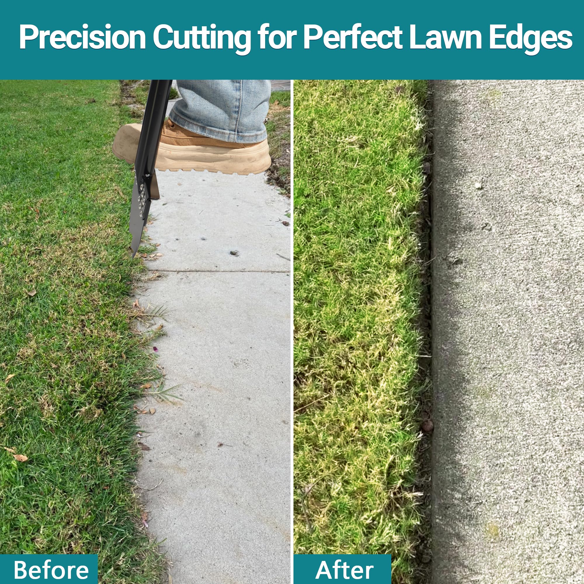 CKLT edge near flower beds to keep borders clean and defined
