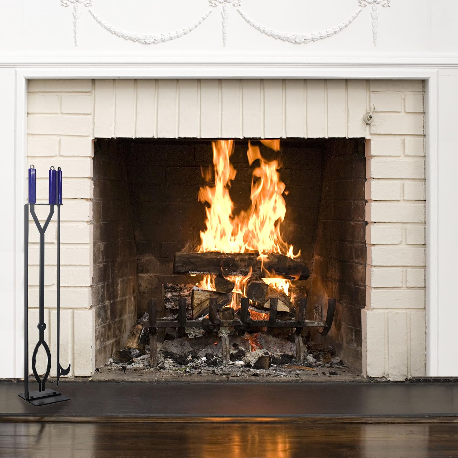 CKLT tools for indoor and outdoor use near a warm fire scene