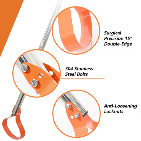 CKLT stirrup hoe easy cleaning after use in any yard