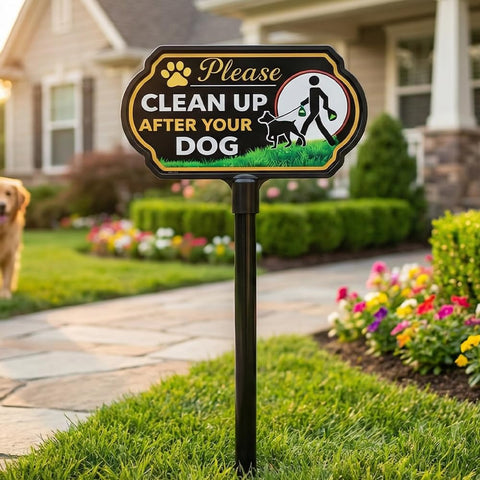 CKOK adjustable 37-inch height pole system for better lawn visibility