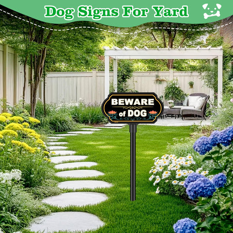 CKOK Ground stake anchors sign securely in soil for outdoor use