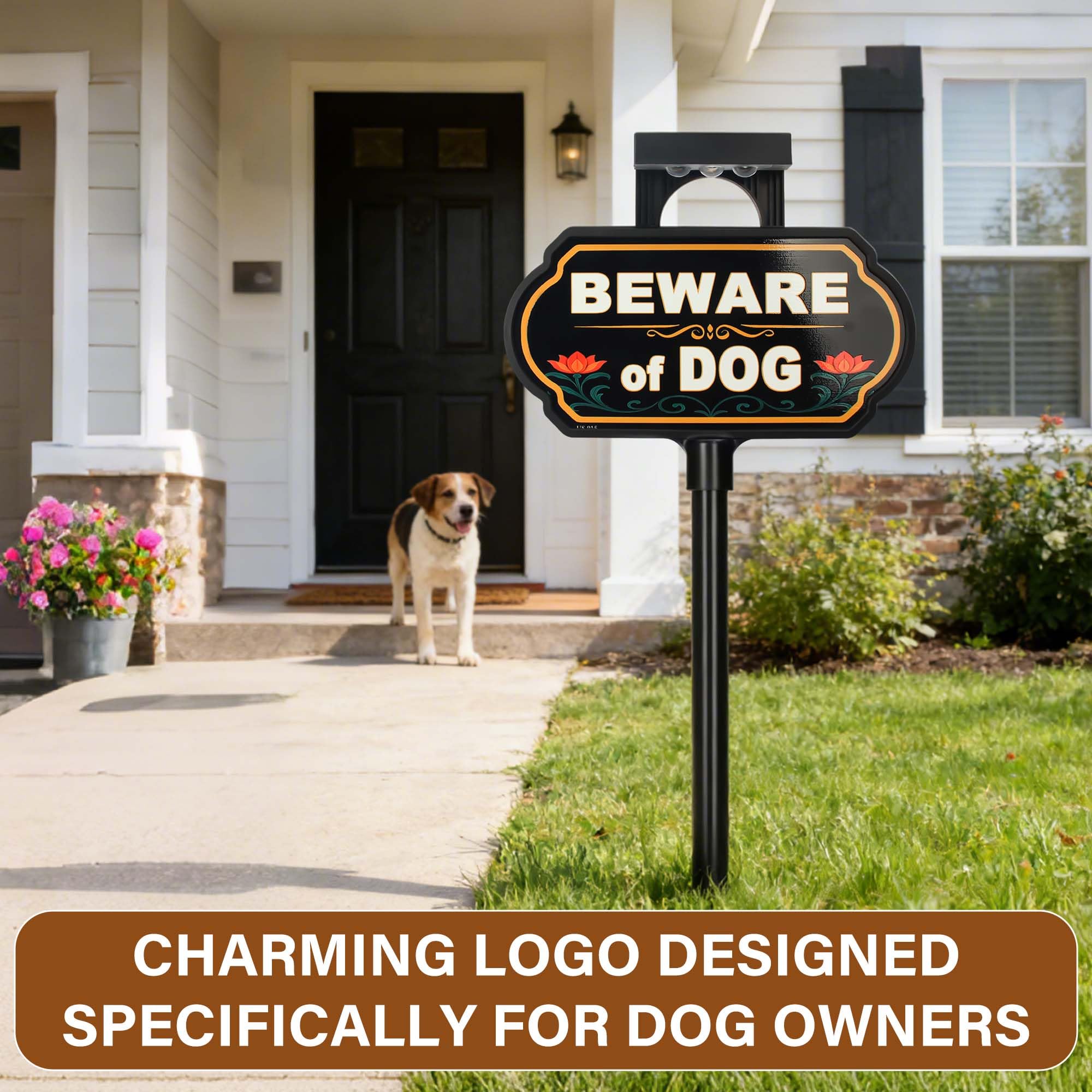 CKOK 39-inch tall stake offers versatile placement along walkways.