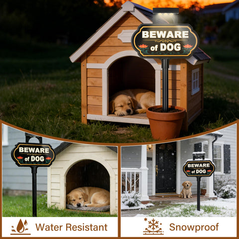 CKOK Weatherproof aluminum plate resists rain, snow, and sun.