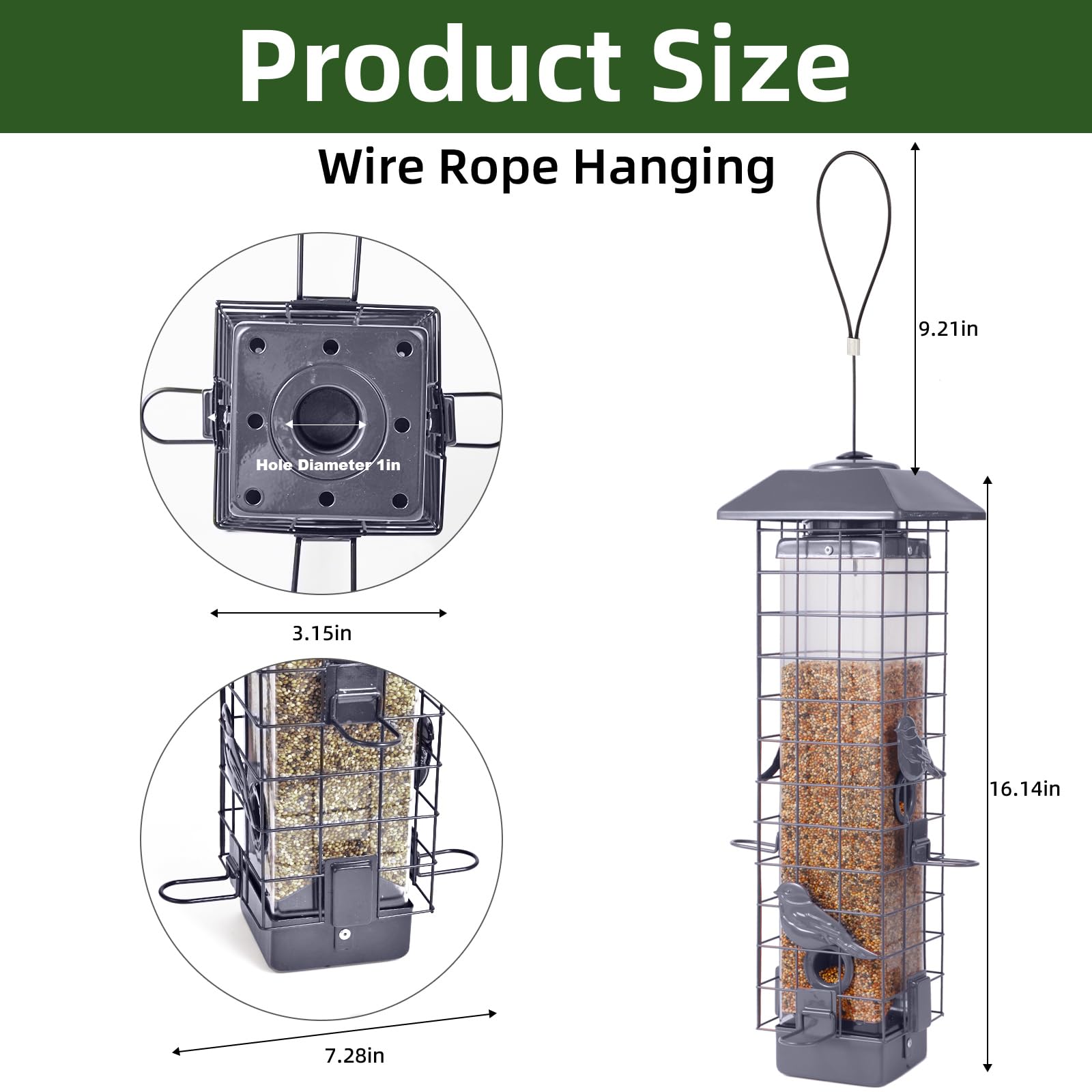 Ckoytals four-port perch design supports multiple birds at once