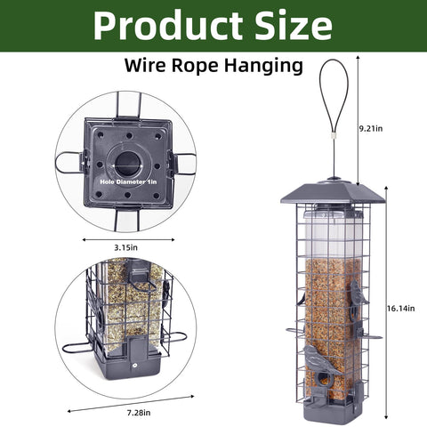 Ckoytals four-port perch design supports multiple birds at once