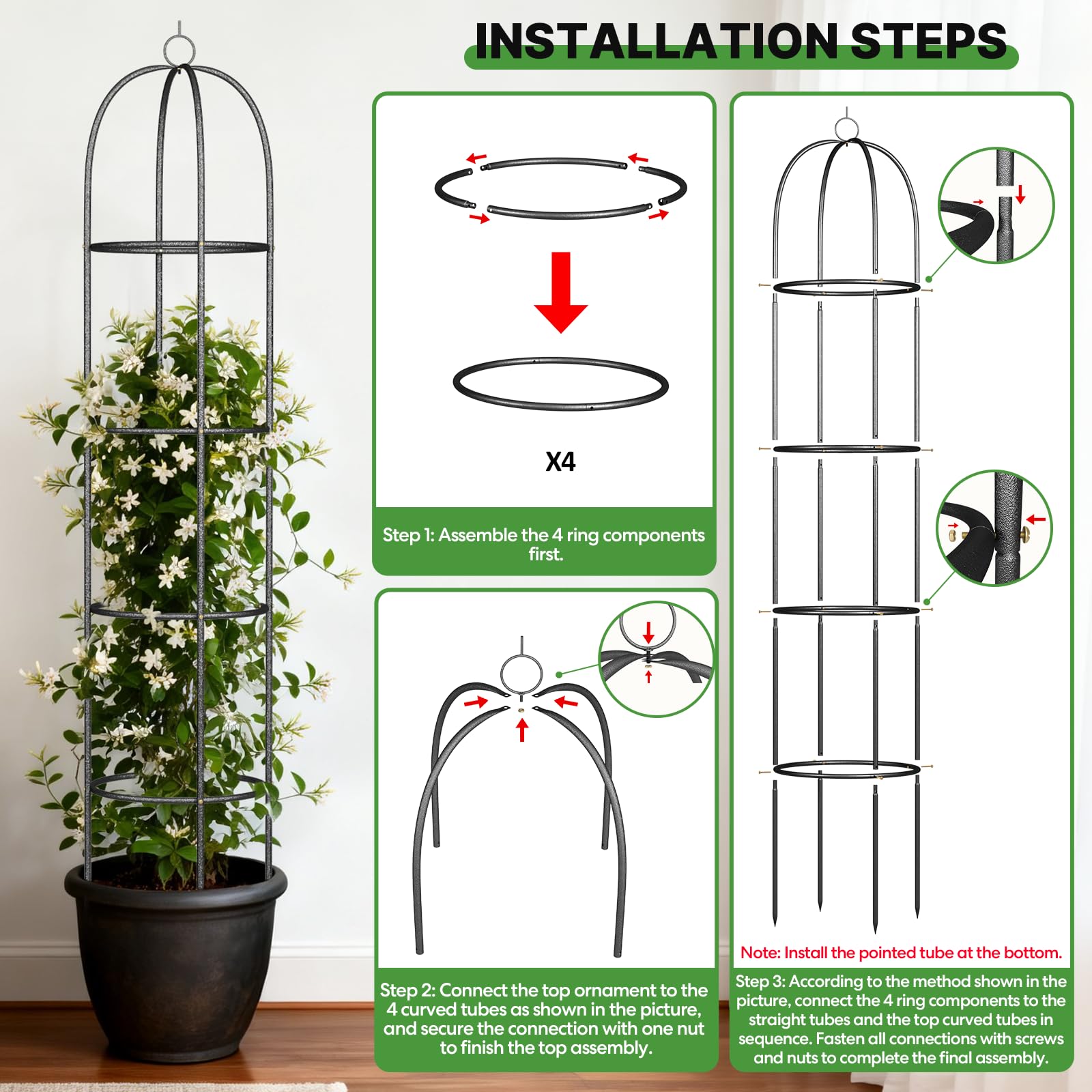 CL FUN indoor outdoor use offers versatile plant display options.