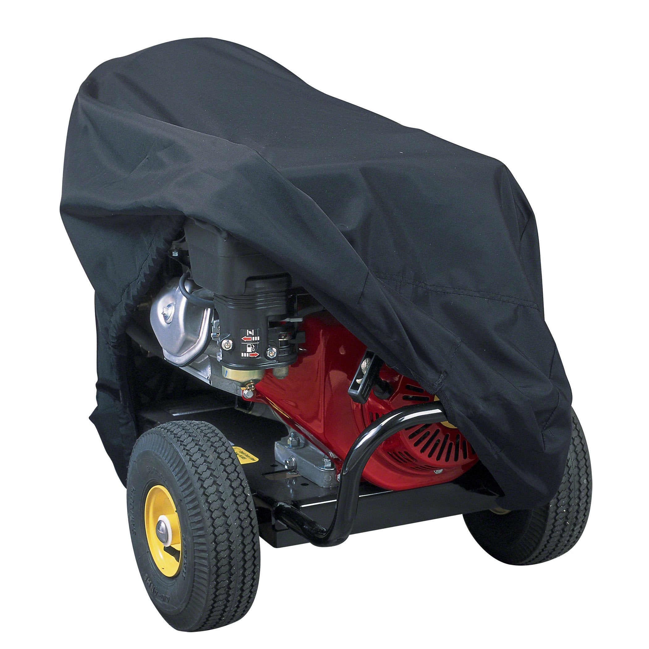 Classic Accessories pressure washer cover front view with Weather-X UV protection