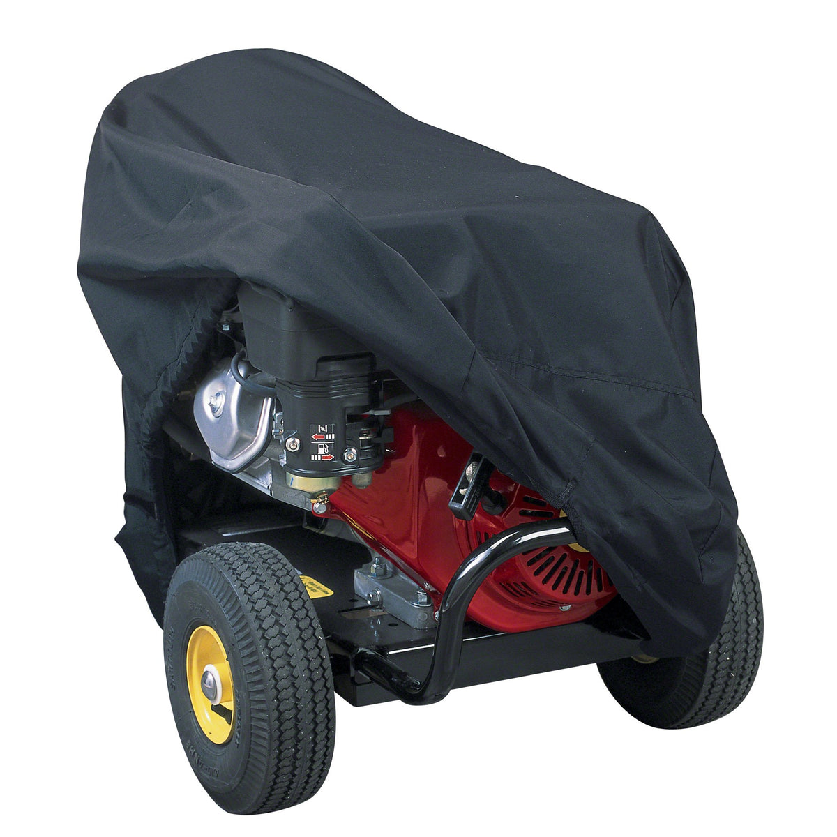 Classic Accessories pressure washer cover front view with Weather-X UV protection