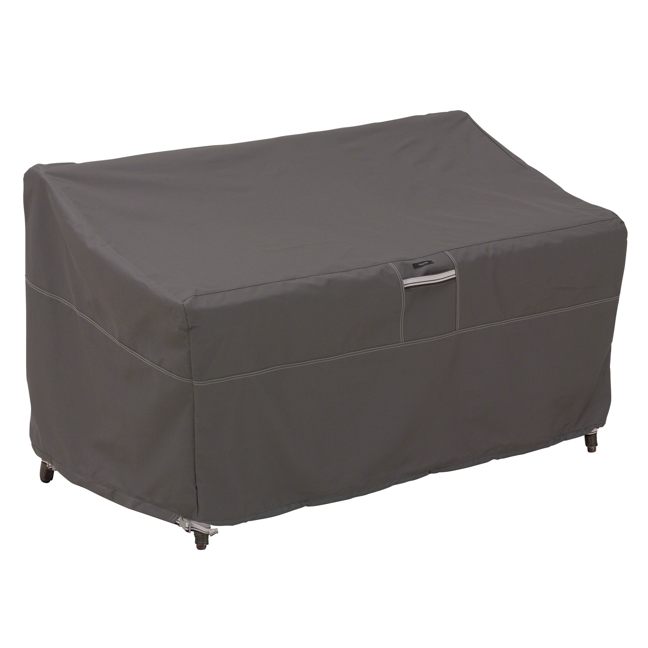 Classic Accessories Ravenna cover on full sofa view protects from rain and sun